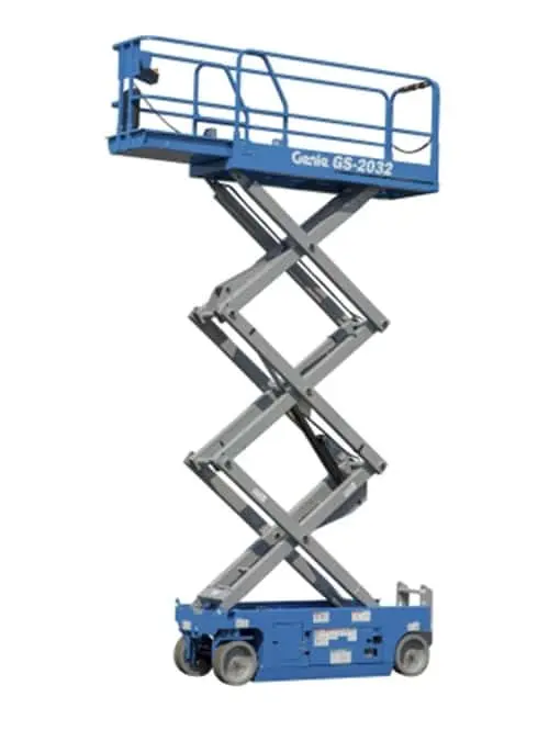 8-m, 363-kg Electric Scissor Lift